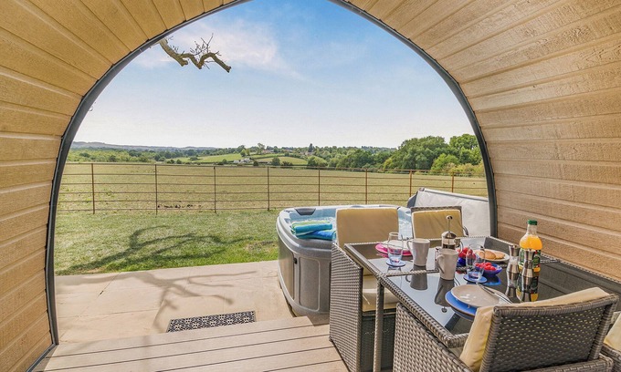 Blackford Chalet De Esquí | Alojamiento de 2 habitaciones en Yeovil