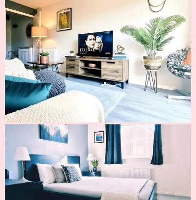 Stoke Gifford Casa | 2 Bedroom House, Park on Doorstep, Families and Contractors Friendly, Near Parkway Station