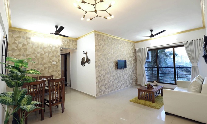 Powai Apartamento | 2 BHK for Business Traveler Near Mumbai Airport