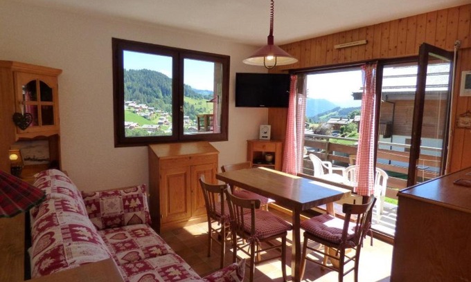 Le Chinaillon Apartamento | 2 pièces + coin nuit, panoramique pistes, 4/6 pers., Vieux Village Chinaillon - FR-1-458-108