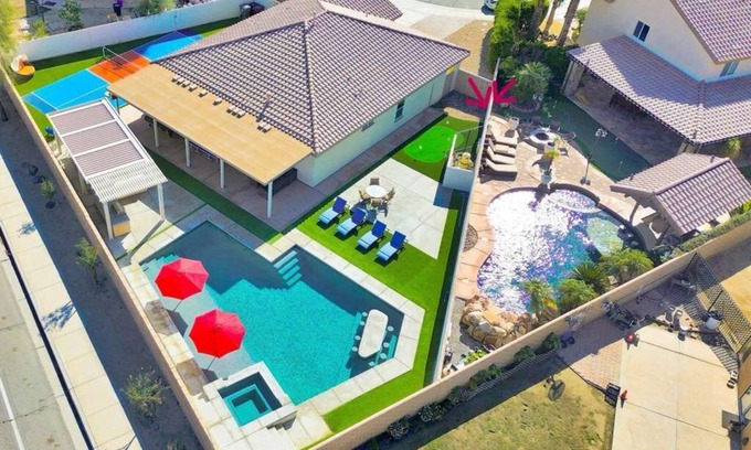 Coachella Casa | 2 Private Homes on Estate 8 Bdr Casa Sol y Casa Luna