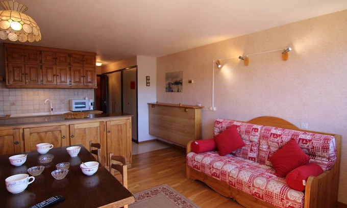 Les Saisies Apartamento | 2-Room Apartment in Les Saisies - 6 People, South-Facing Balcony