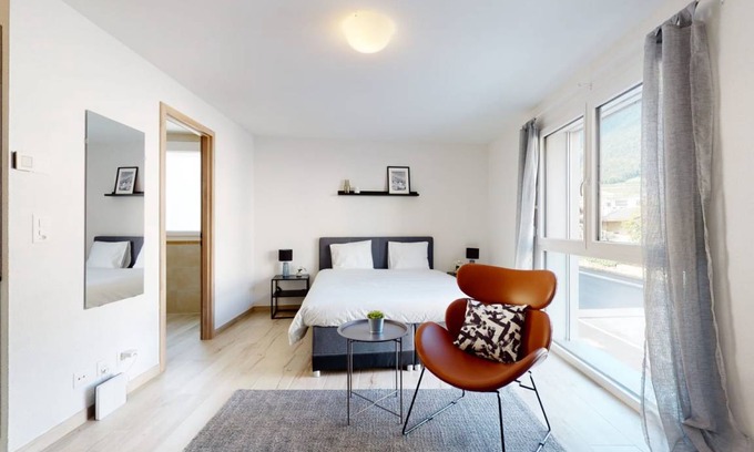 Aigle Apartamento | 20 m² Estudio ∙ 1 habitación ∙ 2 huéspedes