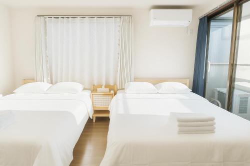 Nishikoiwa Apartamento | 202 Room, a 6-minute walk from Tokyo Koiwa Station Direct connected to Shinjuku and Akihabara Stations Comfortable one-bedroom apartment with separate wet and dry areas