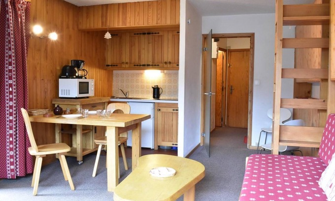 Meribel Apartamento | A 250m de las pistas de esquí, Planta baja, 25m², Méribel