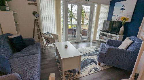 Bont Newydd Chalet De Esquí | 271 Riverside, Glan Gwna Holiday Park