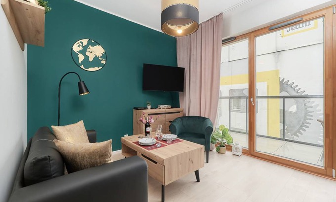 Wroclaw City Center Apartamento | 29 m² Estudio ∙ 3 personas