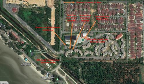Kampung Bagan Lalang Apartamento | 2BR First-Floor Private Apartment at Sri Bayu Resort Hotel, Bagan Lalang