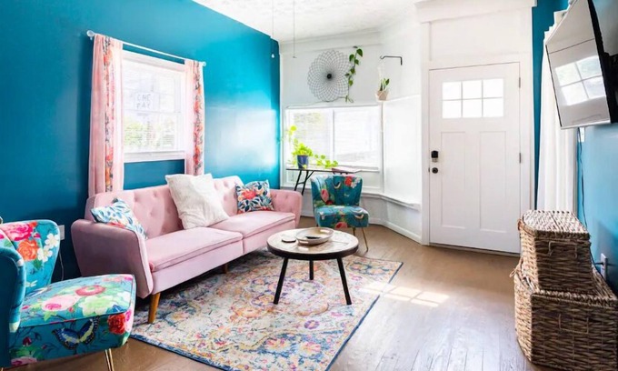 Dayton Apartamento | 2br House in Walnut Hills+Near UD+50inTV+Fully Equipped+Laundry+Sleeps 5 ppl