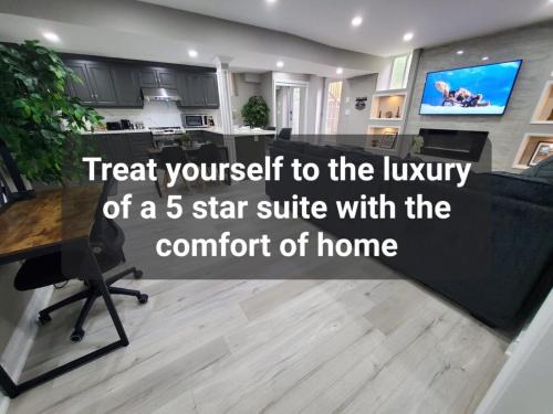 Brampton Apartamento | 3 bdrm 3 bath bsmt Brampton Toronto, Sleeps 16