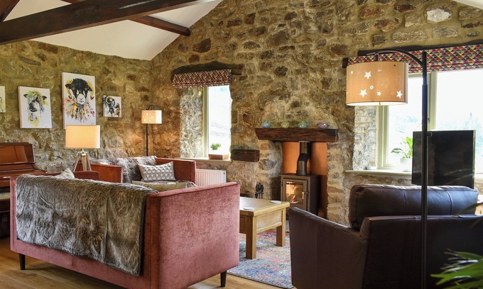 Starbotton Cabaña | Alojamiento de 3 habitaciones en Starbotton