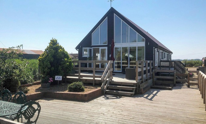 Haddiscoe Cabaña | Alojamiento de 3 habitaciones en St Olaves, near Beccles