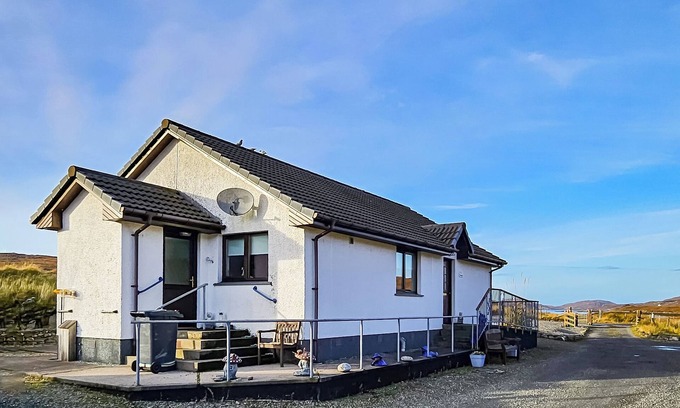 Ardroil Cabaña | Alojamiento de 3 habitaciones en Gisla, Isle of Lewis