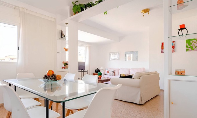 Ciutat Jardi Apartamento | Apartamento 3 habitaciones 5 huespedes en Valencia Centro