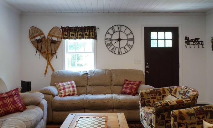 Chestertown Casa | 3 bedroom cabin in Chestertown with hot tub, fireplace, fire pit, wifi, and more