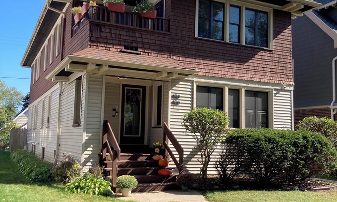 Shorewood Casa | 3-bedroom house near Lake Michigan in charming Shorewood. Family & Pet friendly