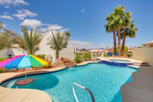 Lake Havasu City Casa | 3 Mi to Lake Havasu Luxe Home with Pool and Spa!