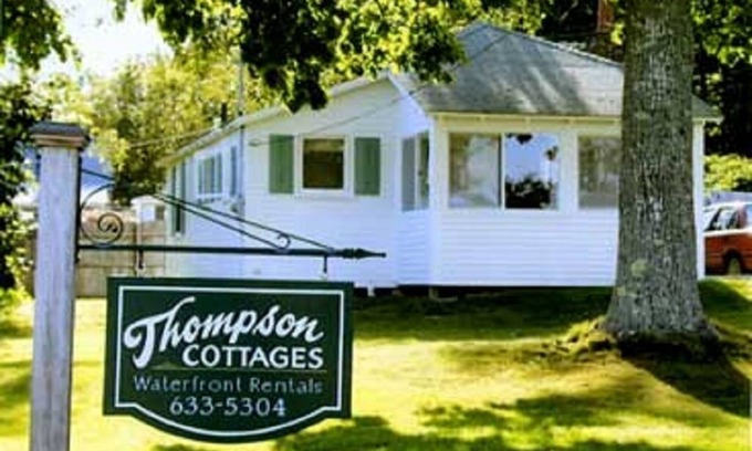 West Boothbay Harbor Cabaña | 3 cabañas de un dormitorio totalmente equipadas con WIFI gratuito / alquiler semanal