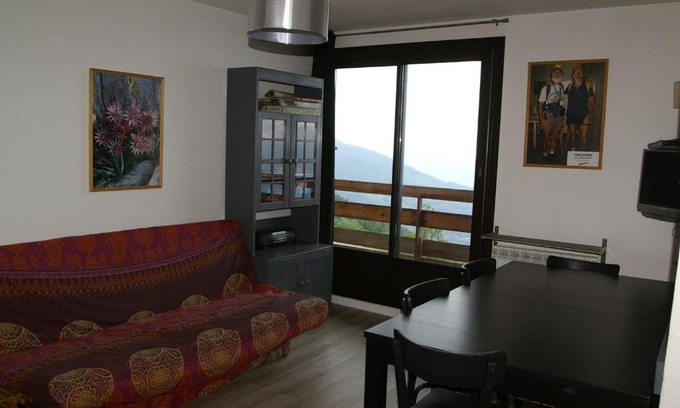 Prapoutel Apartamento | 3 pièces au pied des pistes avec balcon - 2 chambres, parking, appareil à raclette - FR-1-557-5
