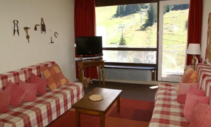 Prapoutel Apartamento | 3 pièces au pied des pistes avec balcon et lave-linge - FR-1-557-31