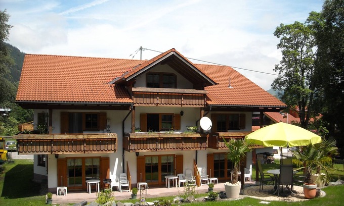 Unterjoch Apartamento | Apartamento de 3 piezas con terraza