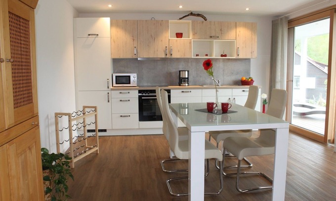 Oberstaufen Apartamento | 3-room apartment with fantastic views and Oberstaufen PLUS