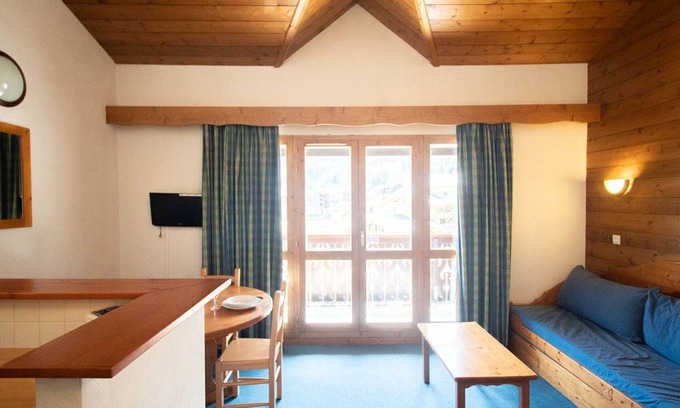 Les Avanchers-Valmorel Apartamento | Apartamento de 3 piezas con balcón y mascotas permitidas en Valmorel