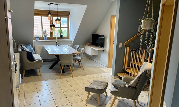 Haundorf Apartamento | 3-room maisonette apartment (70sqm) for 5 people