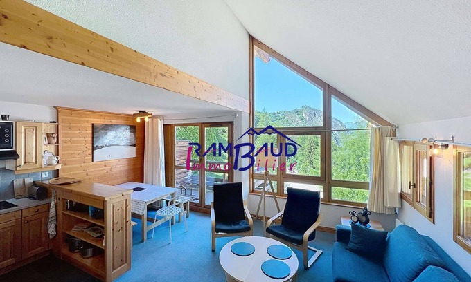Valloire Apartamento | 3 rooms Duplex 6 beds Swimming pool Covered parking