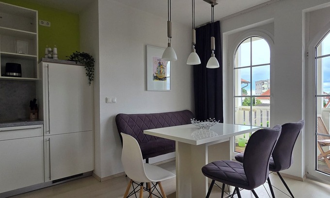 Graal Apartamento | 3-zimmer-fewo im DG für 4 Pers