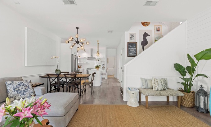 Seagrove Beach Casa | 30A Seagrove Chalet with Heated Private Pool, 3BR Sleeps 8, Near the Beach