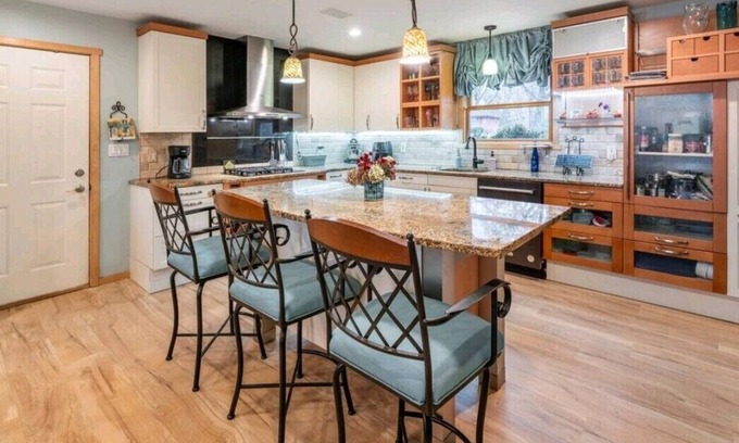 Eden Prairie Casa | 3200 Square Foot home with Hot Tub in the Woods