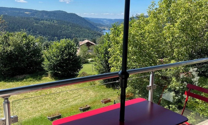 Gerardmer Apartamento | Apartamento cerca de las pistas con impresionantes vistas del lago Gérardmer