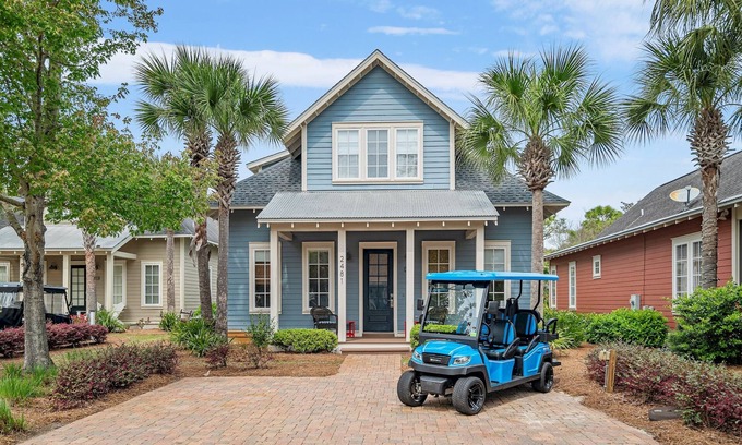Sandestin Cabaña | 4 Bd Bungalo at Sandestin, Golf Cart Included