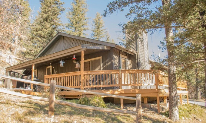 Ruidoso Cabina | Alojamiento de 3 habitaciones en Ruidoso