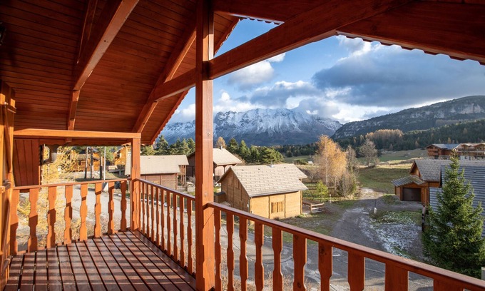 Le Devoluy Chalet De Esquí | A 400m de la pistas, cómodo chalet para 10