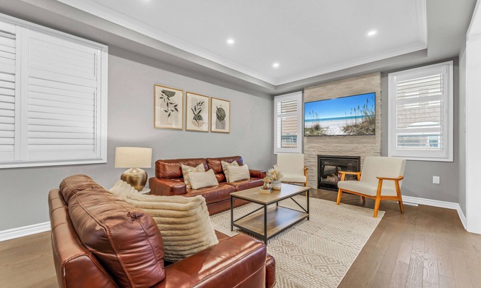 Halton Regional Municipality Apartamento | 40min DT Toronto | King Bed | 5 Bedrooms