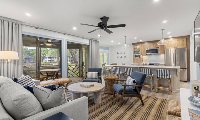 Kiawah Island Condominio | 4835 Turtle Cove: Renovated, Screened Porch, Lagoon View, Bike/Gear Credit