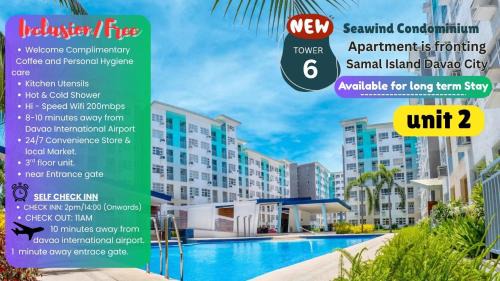 Sasa Apartamento | 4th- Sea View of Seawind Condominium