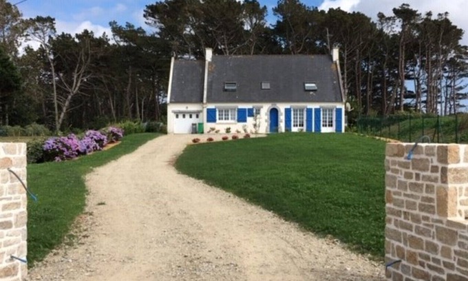 Le Conquet Casa | Casa de 5 dormitorios cerca de las playas y el mar en Le Conquet