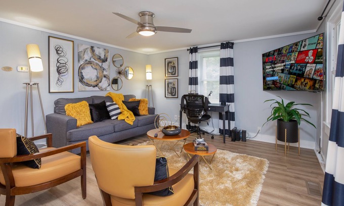 Mebane Apartamento | 5 mins fr Downtown Mebane + Parking
