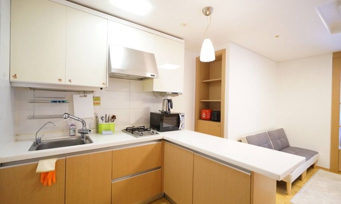 Songpa Apartamento | 5 minutes at Jamsil Station Neat 1Bdr 1Bath