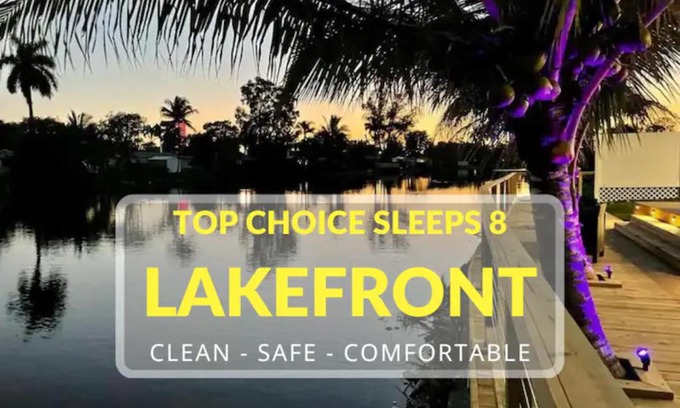 Fort Lauderdale Casa | 5-star Lakefront Oasis In Hollywood-Hard rock casino