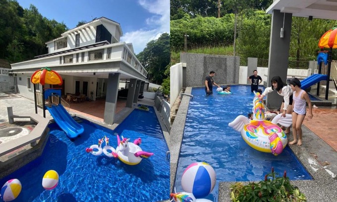 Bayan Lepas Casa | 50PAX 9BR Villa Kids Swimming Pool, KTV, BBQ n Pool Tables near SPICE Arena Penang 9800 SQFT