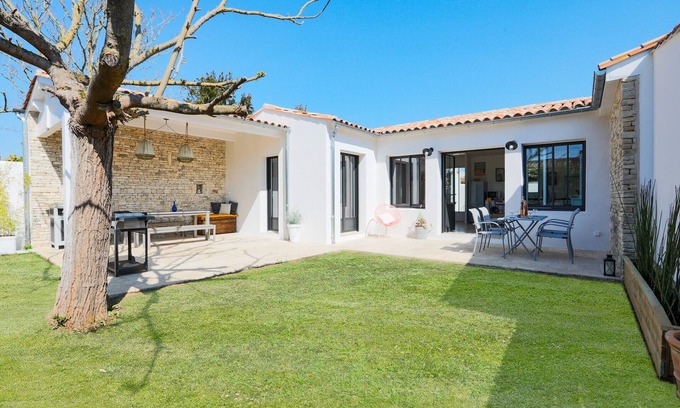 Saint-Martin-de-Re Chalet De Esquí | A 550m de la playa, casa para 4