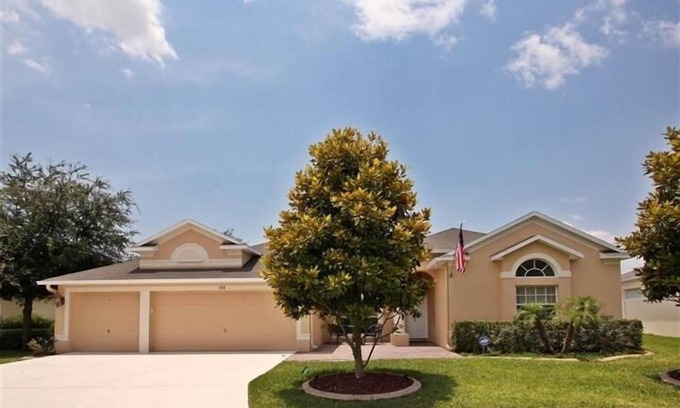 Grand Reserve Villa | Villa ejecutiva de 5 dormitorios, piscina grande, comunidad cerrada en Championsgate cerca de Disney