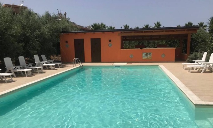 Contrada Pistavecchia 2 Apartamento | 6 habitaciones, 3 baños, cerca del mar, terraza, Wi-Fi, aire acondicionado, piscina