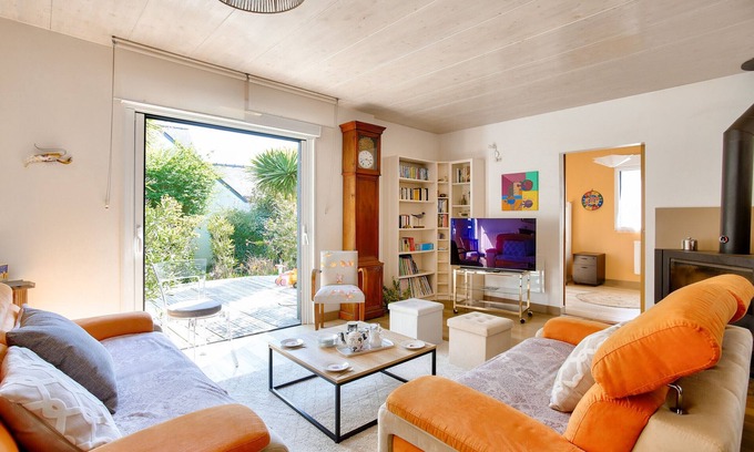 Saint-Briac-sur-Mer Chalet De Esquí | A 600m de la playa, jardín, casa para 10