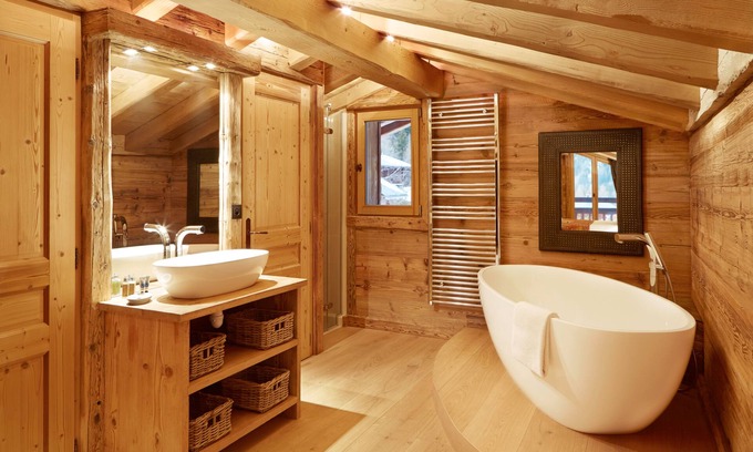 Argentiere Chalet De Esquí | Chalet de lujo de 7 dormitorios, cine, jacuzzi, sauna, chimenea, vistas increíbles, tranquilidad