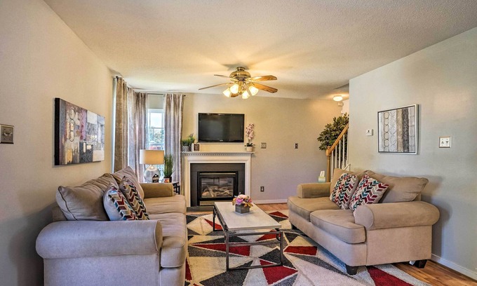 Sandston Casa | 9 Mi to Richmond: Sandston Home w/ Office